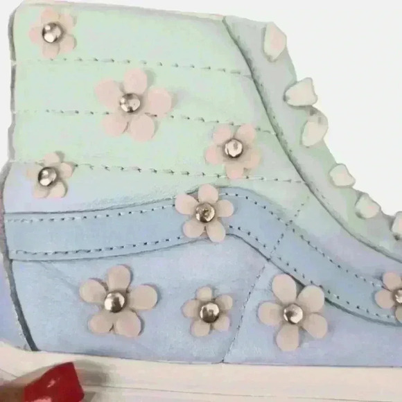 Vans Sandy Liang x Sk8-Hi 38 DX 'Sandy Cheeks Spongebob Rare Sneakers 7.5 W 6M - Picture 9 of 14